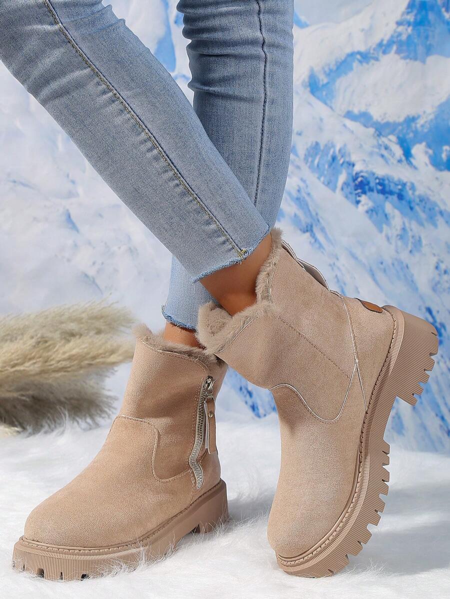 Plus Size Winter Snow Women's Boots