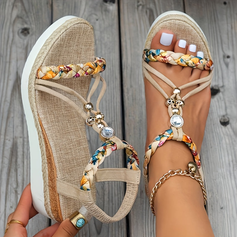 Women's Bohemian Wedge Sandals