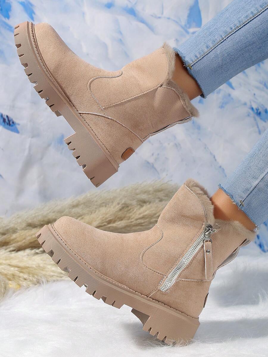 Plus Size Winter Snow Women's Boots