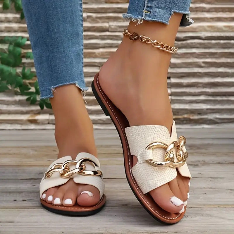 Summer Women's Flat Casual Slippers