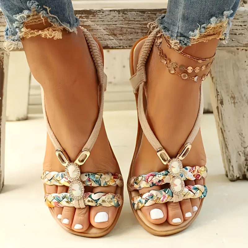 Women's Ethnic Style Soft Sole Sandals