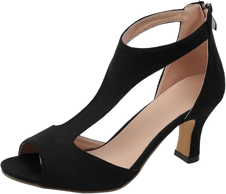 Peep Toe High Heel Sandals For Women