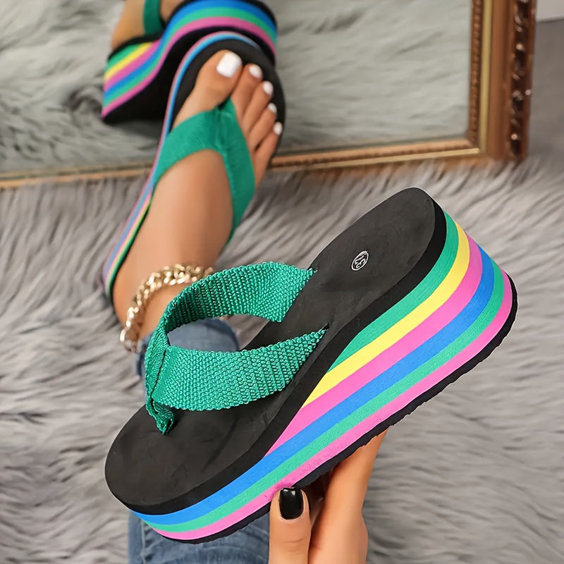 Elegant Ultra-Light Wedge Sandals