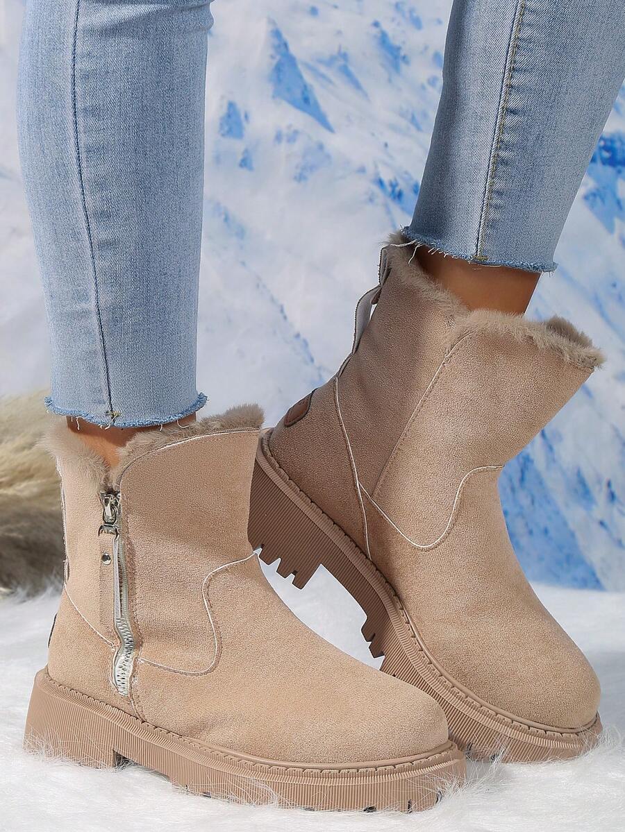 Plus Size Winter Snow Women's Boots