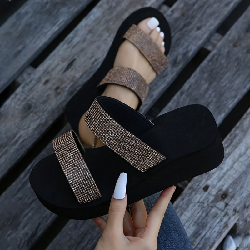 Lightweight Slip-On Wedge Sandals