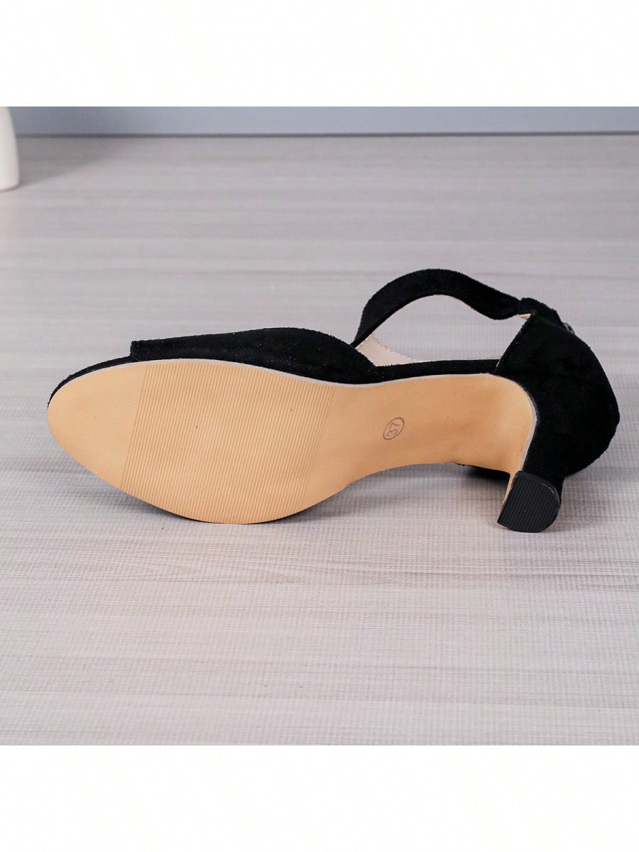 Peep Toe High Heel Sandals For Women